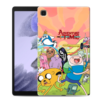 Силиконовый чехол на Samsung Galaxy Tab A7 lite с принтом Adventure time Время приключений