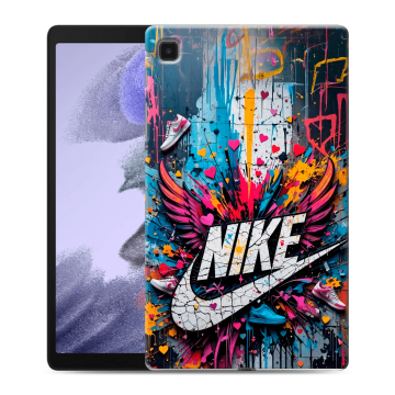 Силиконовый чехол на Samsung Galaxy Tab A7 lite с принтом Nike Найк