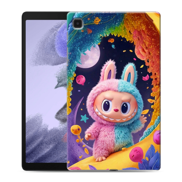 Силиконовый чехол на Samsung Galaxy Tab A7 lite с принтом Labubu Лабубу
