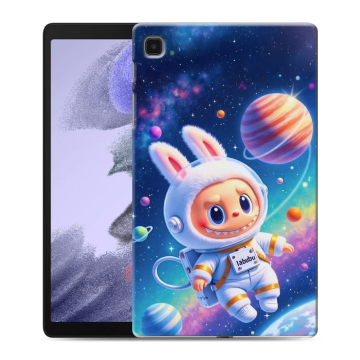 Силиконовый чехол на Samsung Galaxy Tab A7 lite с принтом Labubu Лабубу