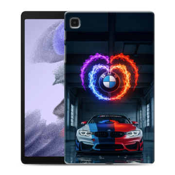 Силиконовый чехол на Samsung Galaxy Tab A7 lite с принтом BMW БМВ Силиконовый чехол на Samsung Galaxy Tab A7 lite с принтом BMW БМВ