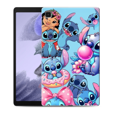 Силиконовый чехол на Samsung Galaxy Tab A7 lite с принтом Лило и Стич