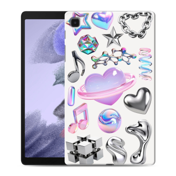 Силиконовый чехол на Samsung Galaxy Tab A7 lite с принтом Y2K