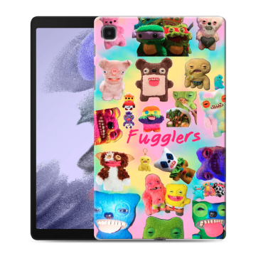 Силиконовый чехол на Samsung Galaxy Tab A7 lite с принтом Флагер Fuggler