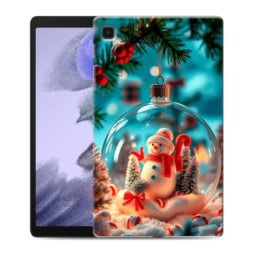 Силиконовый чехол на Samsung Galaxy Tab A7 lite с принтом Новый год