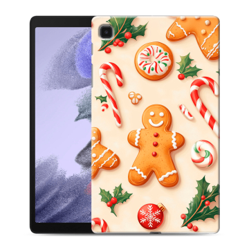 Силиконовый чехол на Samsung Galaxy Tab A7 lite с принтом Новый год