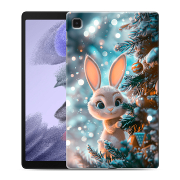 Силиконовый чехол на Samsung Galaxy Tab A7 lite с принтом Новый год