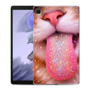 Силиконовый чехол на Samsung Galaxy Tab A7 lite с принтом для девочек