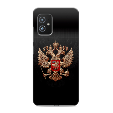 Силиконовый чехол на ASUS ZenFone 8 с принтом Герб России Силиконовый чехол на ASUS ZenFone 8 с принтом Герб России