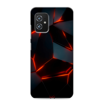 Силиконовый чехол на ASUS ZenFone 8 с принтом Яркие абстракции Силиконовый чехол на ASUS ZenFone 8 с принтом Яркие абстракции
