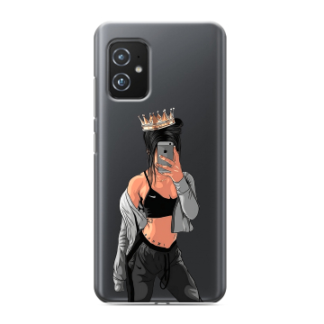 Силиконовый чехол на ASUS ZenFone 8 с принтом Женские принты Силиконовый чехол на ASUS ZenFone 8 с принтом Женские принты