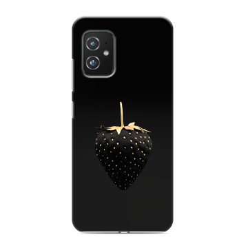 Силиконовый чехол на ASUS ZenFone 8 с принтом Черная клубника Силиконовый чехол на ASUS ZenFone 8 с принтом Черная клубника
