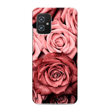 Силиконовый чехол на ASUS ZenFone 8 с принтом Цветы розы Силиконовый чехол на ASUS ZenFone 8 с принтом Цветы розы