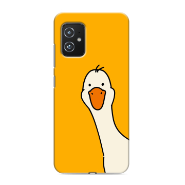 Силиконовый чехол на ASUS ZenFone 8 с принтом Утка Силиконовый чехол на ASUS ZenFone 8 с принтом Утка