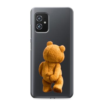 Силиконовый чехол на ASUS ZenFone 8 с принтом Медведь