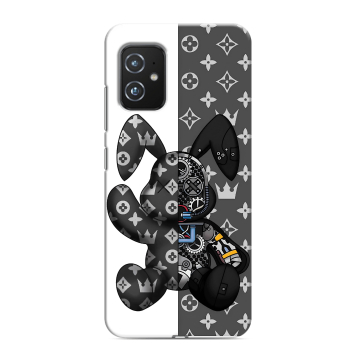 Силиконовый чехол на ASUS ZenFone 8 с принтом Луи робот