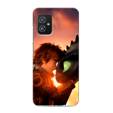 Силиконовый чехол на ASUS ZenFone 8 с принтом Как приручить дракона Силиконовый чехол на ASUS ZenFone 8 с принтом Как приручить дракона