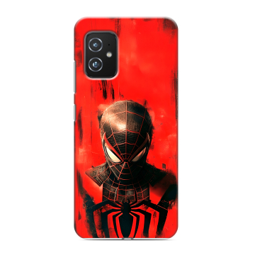 Силиконовый чехол на ASUS ZenFone 8 с принтом человек паук spiderman