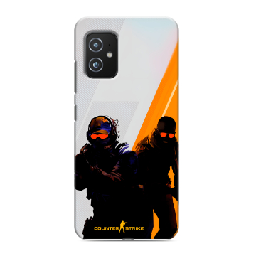 Силиконовый чехол на ASUS ZenFone 8 с принтом Контер страйк Counter strike Силиконовый чехол на ASUS ZenFone 8 с принтом Контер страйк Counter strike