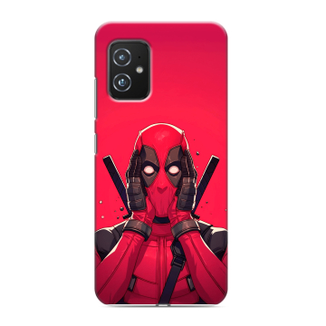 Силиконовый чехол на ASUS ZenFone 8 с принтом Дедпул Deadpool Силиконовый чехол на ASUS ZenFone 8 с принтом Дедпул Deadpool