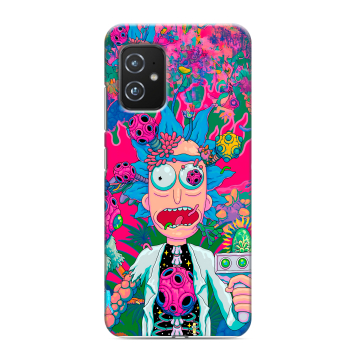 Силиконовый чехол на ASUS ZenFone 8 с принтом Рик и Морти Rick Morty Силиконовый чехол на ASUS ZenFone 8 с принтом Рик и Морти Rick Morty