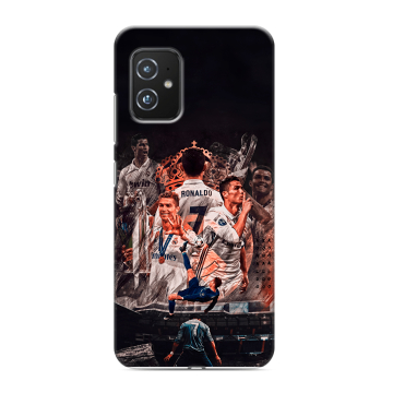 Силиконовый чехол на ASUS ZenFone 8 с принтом Реал Роналдо Real Ronaldo Силиконовый чехол на ASUS ZenFone 8 с принтом Реал Роналдо Real Ronaldo