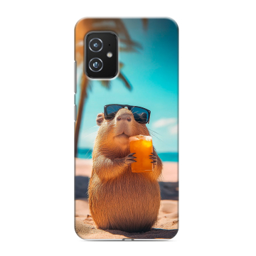 Силиконовый чехол на ASUS ZenFone 8 с принтом Капибара Силиконовый чехол на ASUS ZenFone 8 с принтом Капибара