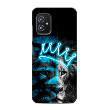 Силиконовый чехол на ASUS ZenFone 8 с принтом Король лев Силиконовый чехол на ASUS ZenFone 8 с принтом Король лев