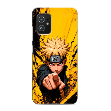 Силиконовый чехол на ASUS ZenFone 8 с принтом Naruto Наруто