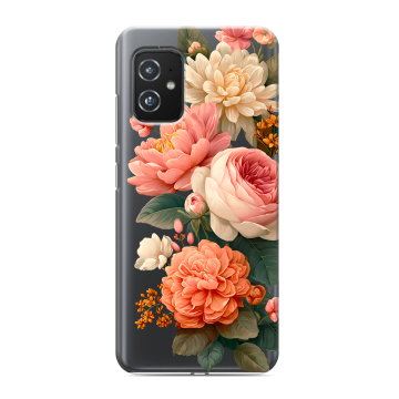Силиконовый чехол на ASUS ZenFone 8 с принтом цветы Силиконовый чехол на ASUS ZenFone 8 с принтом цветы