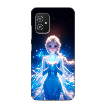 Силиконовый чехол на ASUS ZenFone 8 с принтом Холодное сердце Frozen