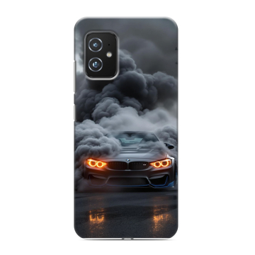 Силиконовый чехол на ASUS ZenFone 8 с принтом BMW БМВ