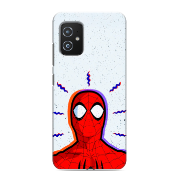 Силиконовый чехол на ASUS ZenFone 8 с принтом Spiderman Человек паук Силиконовый чехол на ASUS ZenFone 8 с принтом Spiderman Человек паук