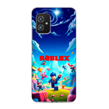 Силиконовый чехол на ASUS ZenFone 8 с принтом Roblox Роблокс Силиконовый чехол на ASUS ZenFone 8 с принтом Roblox Роблокс