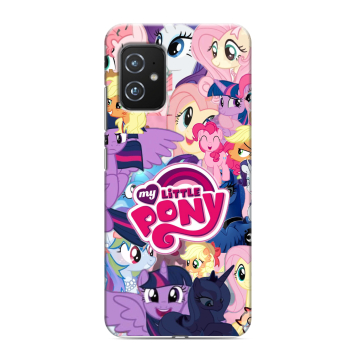 Силиконовый чехол на ASUS ZenFone 8 с принтом My little pony Дружба чудо Силиконовый чехол на ASUS ZenFone 8 с принтом My little pony Дружба чудо