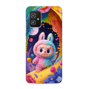 Силиконовый чехол на ASUS ZenFone 8 с принтом Labubu Лабубу Силиконовый чехол на ASUS ZenFone 8 с принтом Labubu Лабубу
