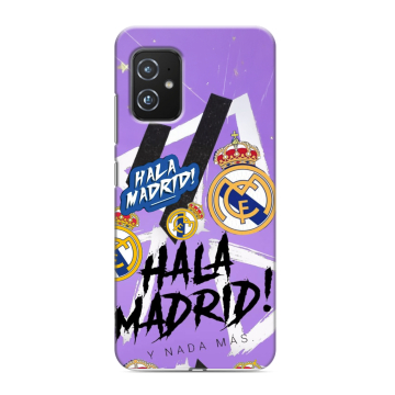 Силиконовый чехол на ASUS ZenFone 8 с принтом Real Madrid Реал Мадрид