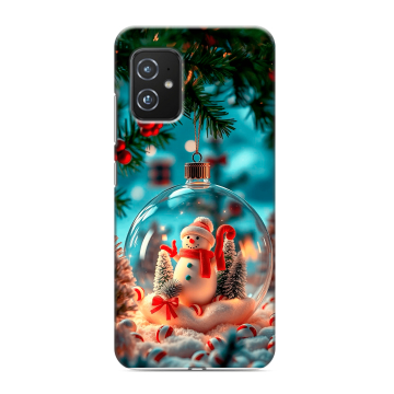 Силиконовый чехол на ASUS ZenFone 8 с принтом Новый год Силиконовый чехол на ASUS ZenFone 8 с принтом Новый год