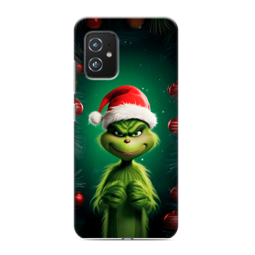 Силиконовый чехол на ASUS ZenFone 8 с принтом Гринч Новый год Рождество Силиконовый чехол на ASUS ZenFone 8 с принтом Гринч Новый год Рождество