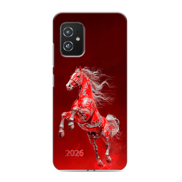 Силиконовый чехол на ASUS ZenFone 8 с принтом Новый год Силиконовый чехол на ASUS ZenFone 8 с принтом Новый год