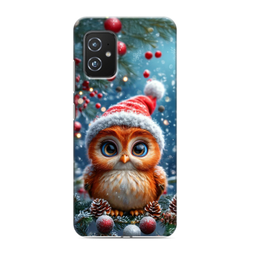 Силиконовый чехол на ASUS ZenFone 8 с принтом Новый год Силиконовый чехол на ASUS ZenFone 8 с принтом Новый год