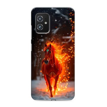 Силиконовый чехол на ASUS ZenFone 8 с принтом Новый год Силиконовый чехол на ASUS ZenFone 8 с принтом Новый год
