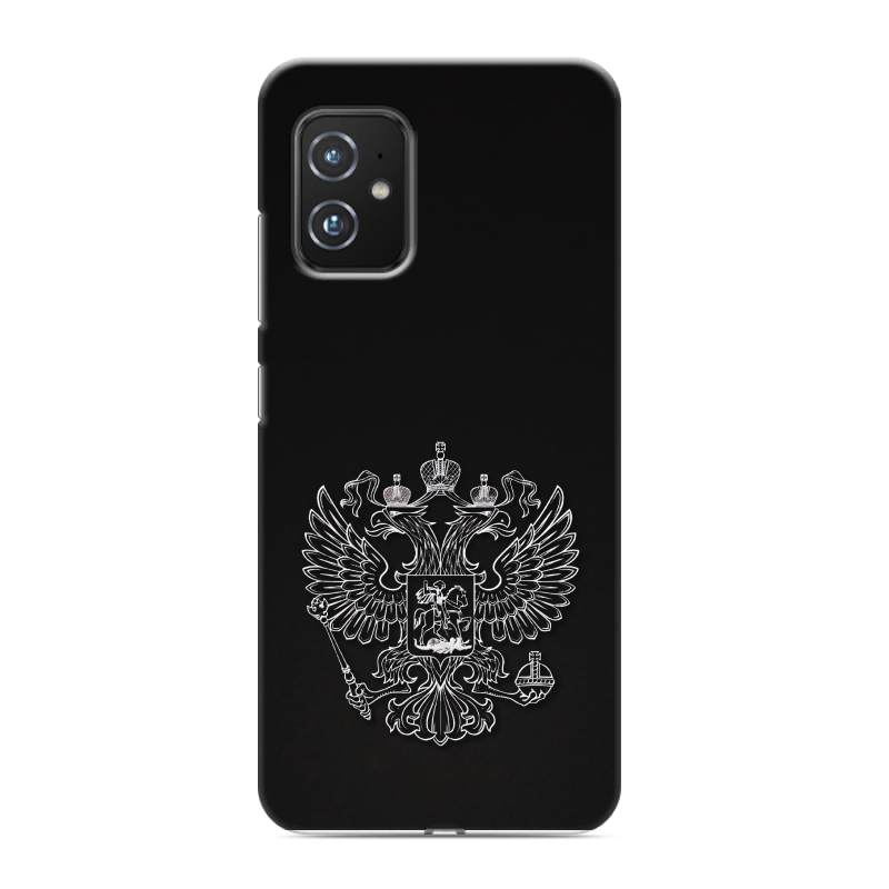 Силиконовый чехол на ASUS ZenFone 8 с принтом Герб России Силиконовый чехол на ASUS ZenFone 8 с принтом Герб России