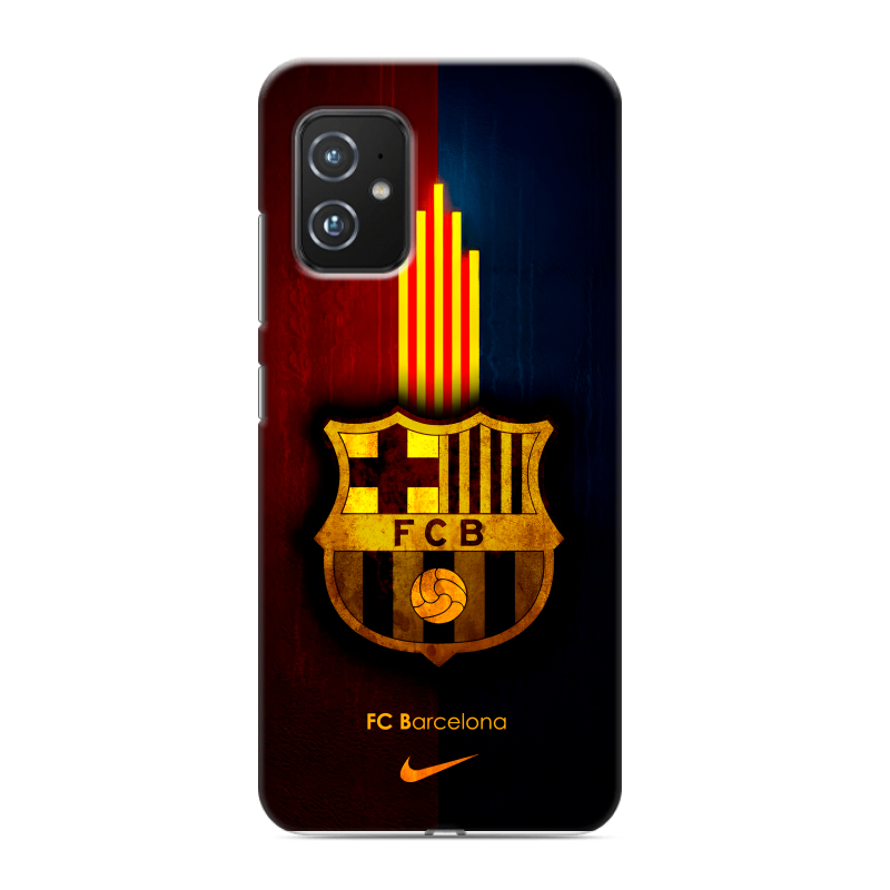 Силиконовый чехол на ASUS ZenFone 8 с принтом Барселона Barcelona Силиконовый чехол на ASUS ZenFone 8 с принтом Барселона Barcelona