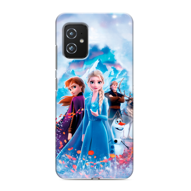 Силиконовый чехол на ASUS ZenFone 8 с принтом Холодное сердце Frozen Силиконовый чехол на ASUS ZenFone 8 с принтом Холодное сердце Frozen