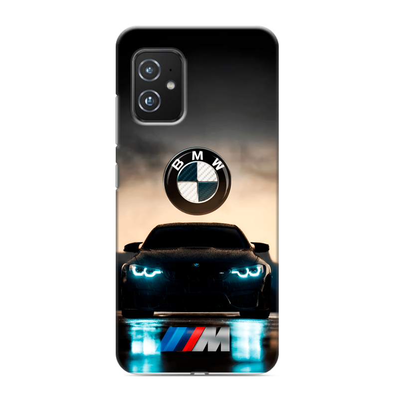 Силиконовый противоударный чехол на ASUS ZenFone 8 с принтом БМВ BMW Силиконовый противоударный чехол на ASUS ZenFone 8 с принтом БМВ BMW