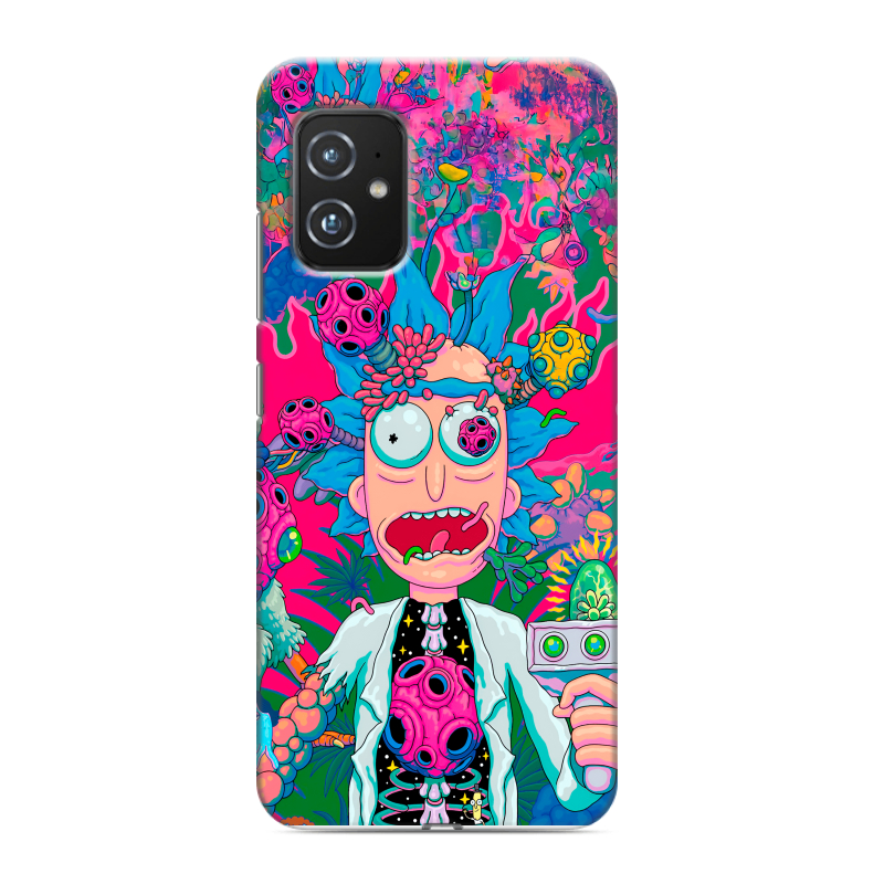 Силиконовый чехол на ASUS ZenFone 8 с принтом Рик и Морти Rick Morty Силиконовый чехол на ASUS ZenFone 8 с принтом Рик и Морти Rick Morty