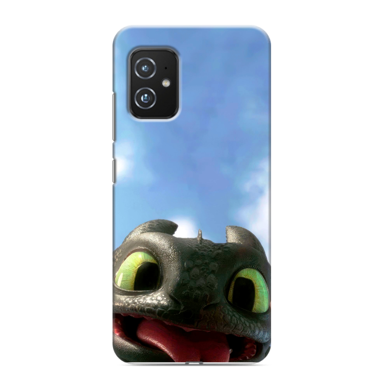Силиконовый чехол на ASUS ZenFone 8 с принтом Как приручить дракона Силиконовый чехол на ASUS ZenFone 8 с принтом Как приручить дракона