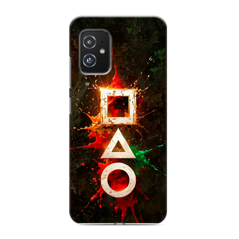 Силиконовый чехол на ASUS ZenFone 8 с принтом Squid Game Игра кальмара Силиконовый чехол на ASUS ZenFone 8 с принтом Squid Game Игра кальмара