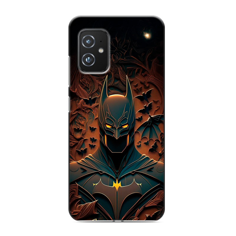 Силиконовый чехол на ASUS ZenFone 8 с принтом Batman Бэтмен Силиконовый чехол на ASUS ZenFone 8 с принтом Batman Бэтмен